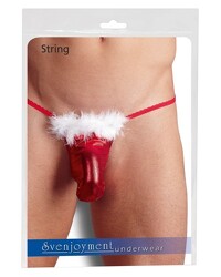 String: X-Mas, rot